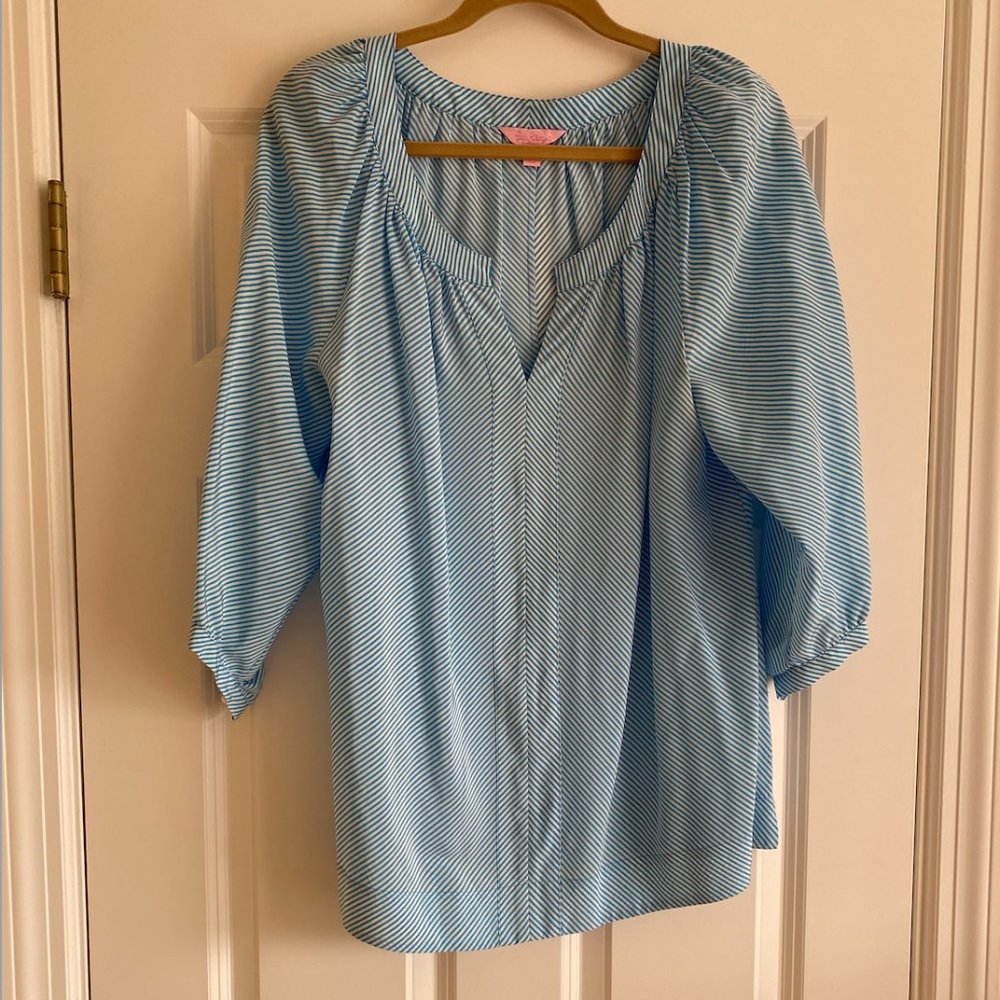 Lilly Pulitzer Striped Blouse